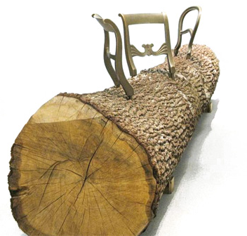 Jurgen Bey Tree Trunk Bench